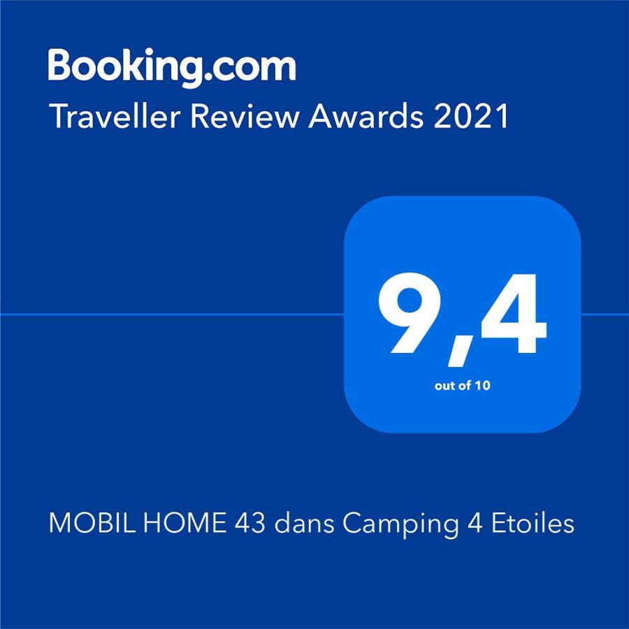 Mobil Home 43 Dans Camping 4 Etoiles Gastes Luaran gambar