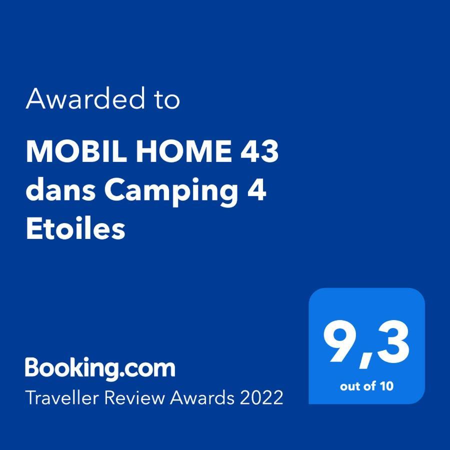 Mobil Home 43 Dans Camping 4 Etoiles Gastes Luaran gambar